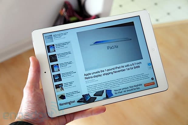 Apple iPad Air photo, specs, and price | Engadget