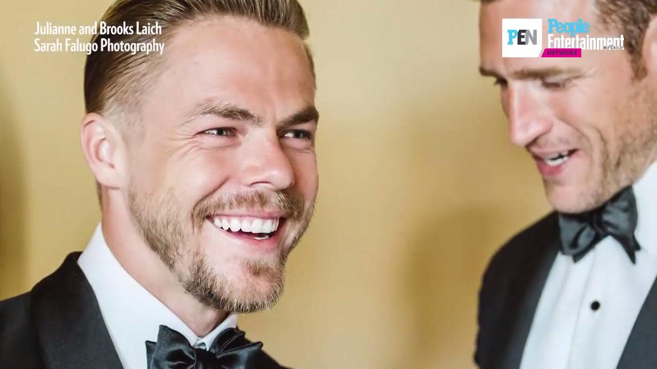 Derek Hough on Julianne&#039;s Wedding: I Witnessed My Baby Sister Marry the Man of Her Dreams