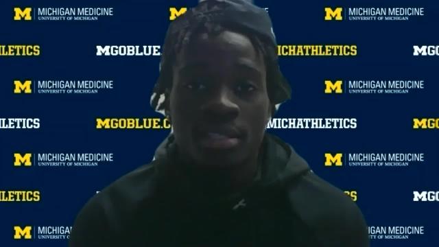 Michigan football's Mike Sainristil on why wide receivers were so effective in run-blocking