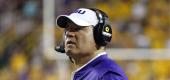 This Sept. 17, 2016 file photo shows LSU head coach Les Miles. (AP Photo/Gerald Herbert, File)