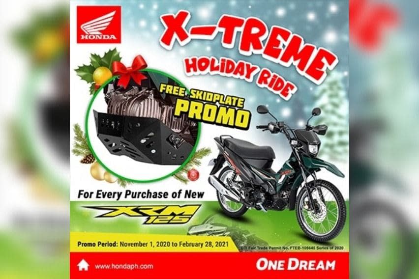 Dress Up Your Xrm125 With This Promo