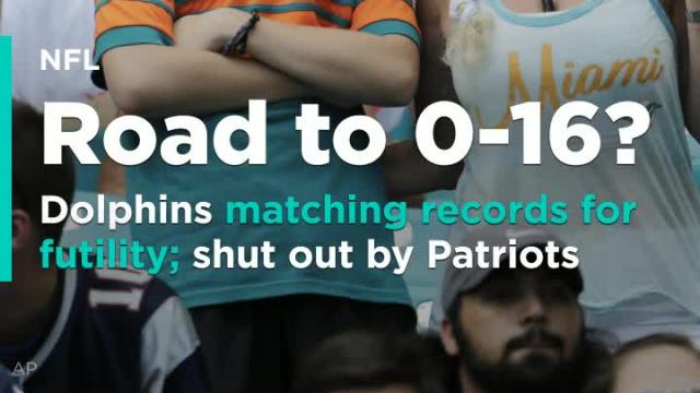 Dolphins match record for futility in first two games