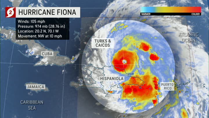 Fiona Causes Disruptions as It Churns through Caribbean