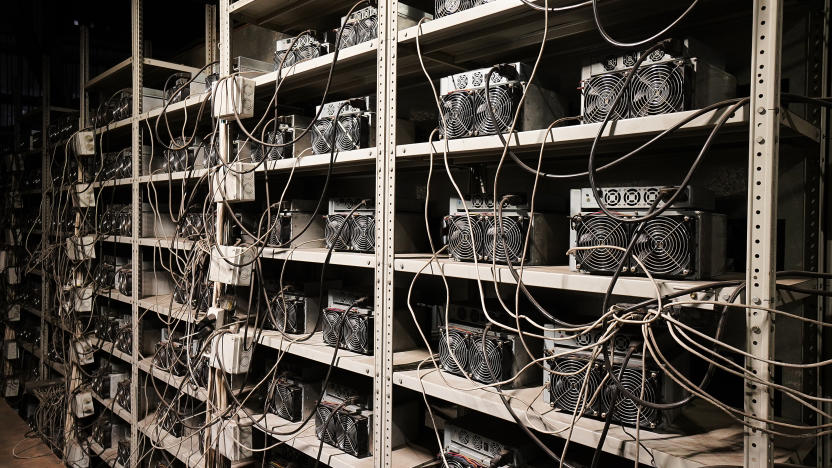 EKIBASTUS, KAZAKHSTAN - JANUARY 03: A view of the data center of Enegix, which is one of the largest Bitcoin mines in the World in Ekibastus, Kazakhstan on January 03, 2023. Running in the business since 2019, Enegix is the largest hosting data center in the Commonwealth of Independent States (CIS). (Photo by Meiramgul Kussainova/Anadolu Agency via Getty Images)