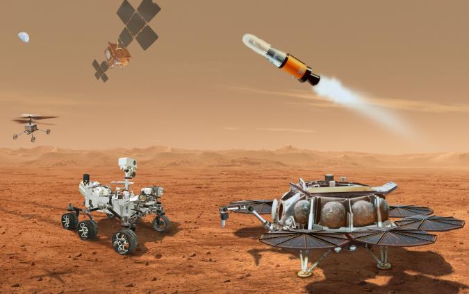 NASA plans to convey rock samples again from Mars with the assistance of two house helicopters