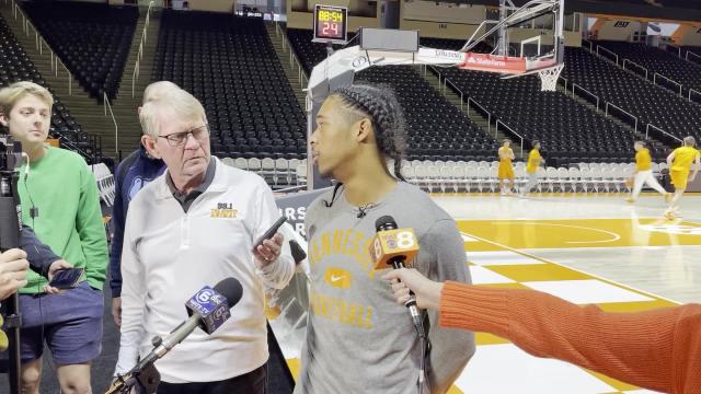 Tennessee basketball's Zakai Zeigler explains why he likes coming off bench