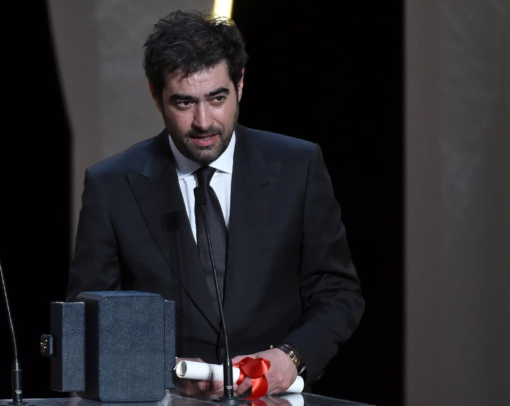 Iranian star Shahab Hosseini wins best actor award at Cannes