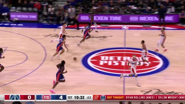 Wizards vs Pistons Game Highlights