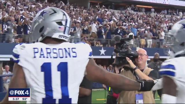 Parsons Wins NFC Defensive Player of the Week