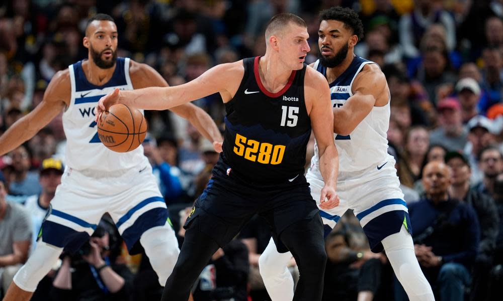 ‘I just laugh’: Opponents in awe as Jokic stars in Nuggets’ win over Timberwolves