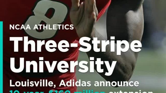 Louisville, Adidas announce 10-year, $160 million extension