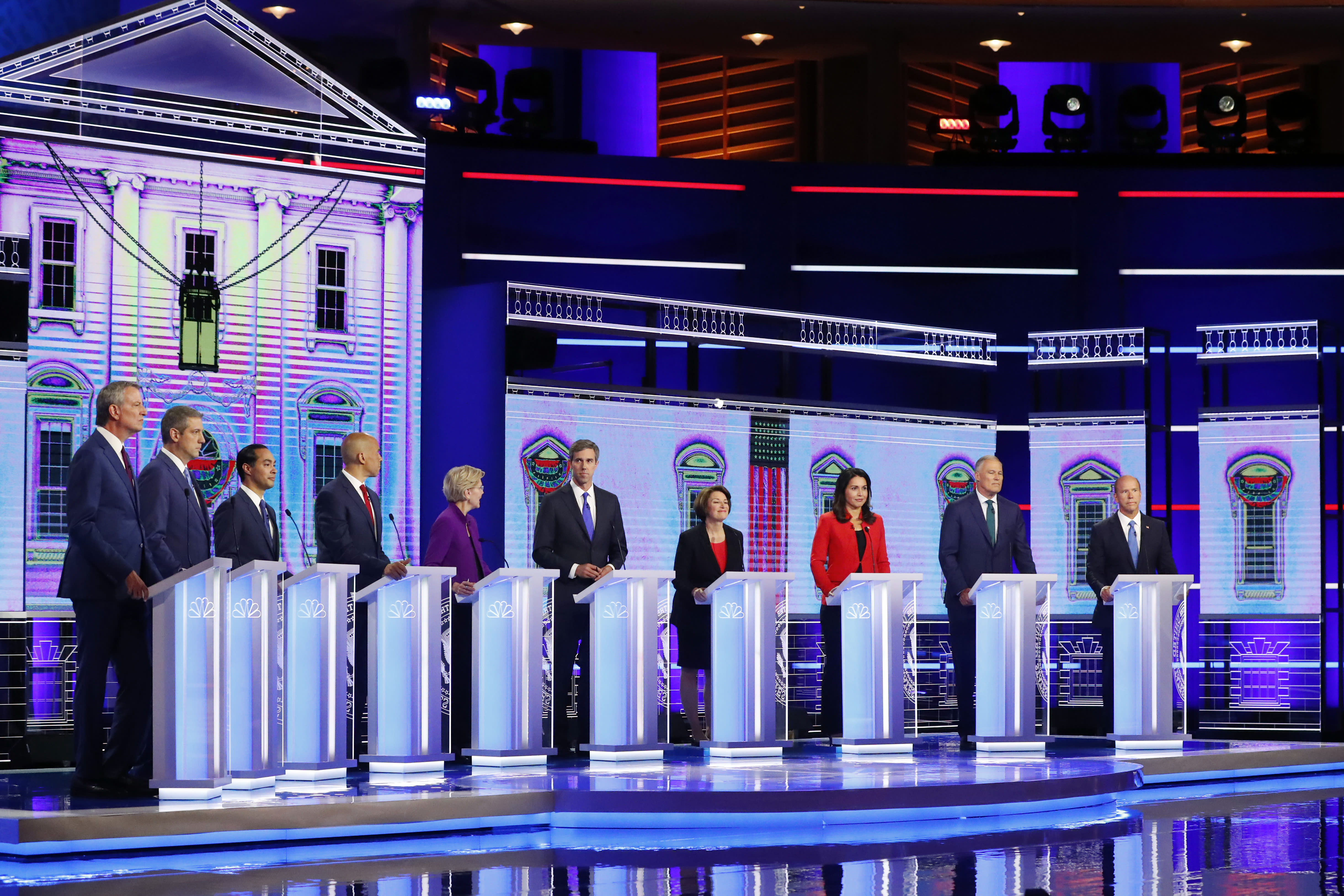 Democratic Debate Night 1 Gets 15 3m Viewers Across Nbc Msnbc