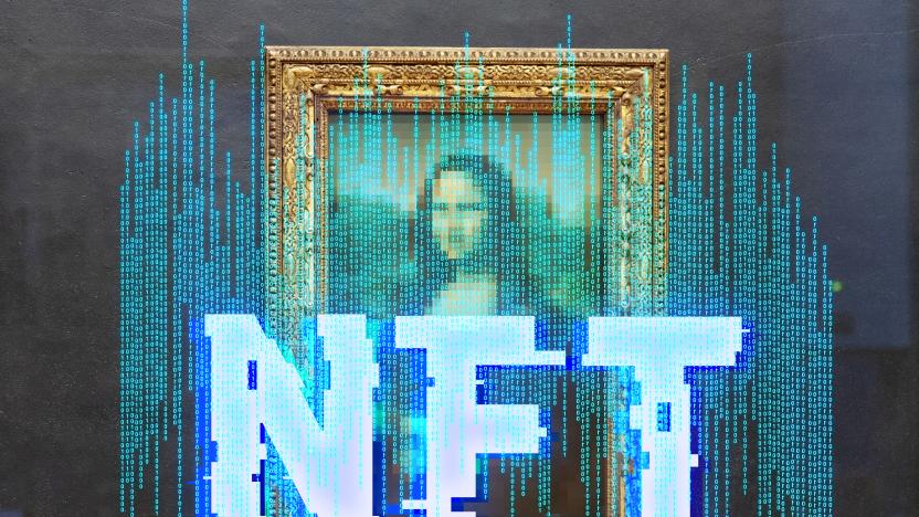 nft: non-fungible token, digital art protected by the blockchain