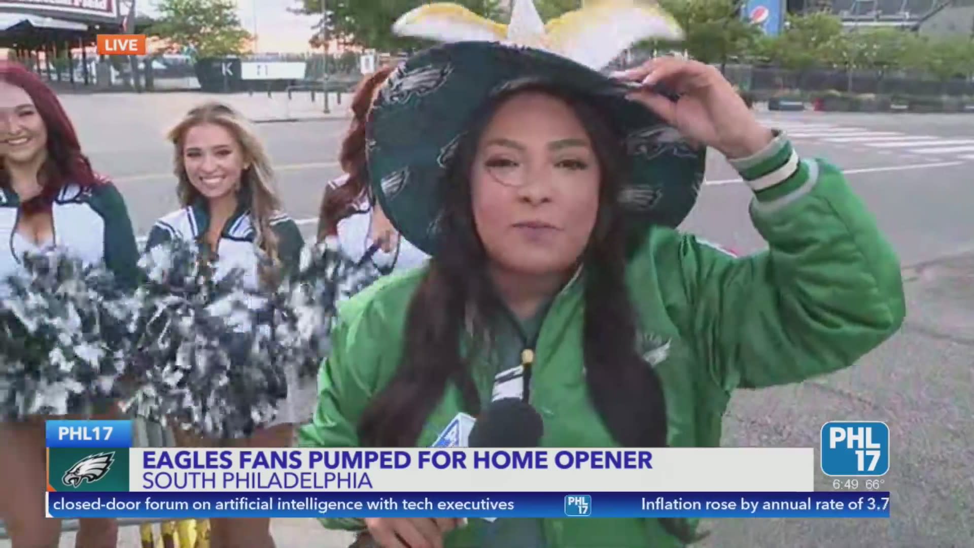 Eagles Fans Get Ready For Home Opener