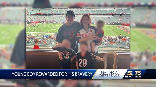 Young Bengals fan rewarded for bravery with free tickets from Joe