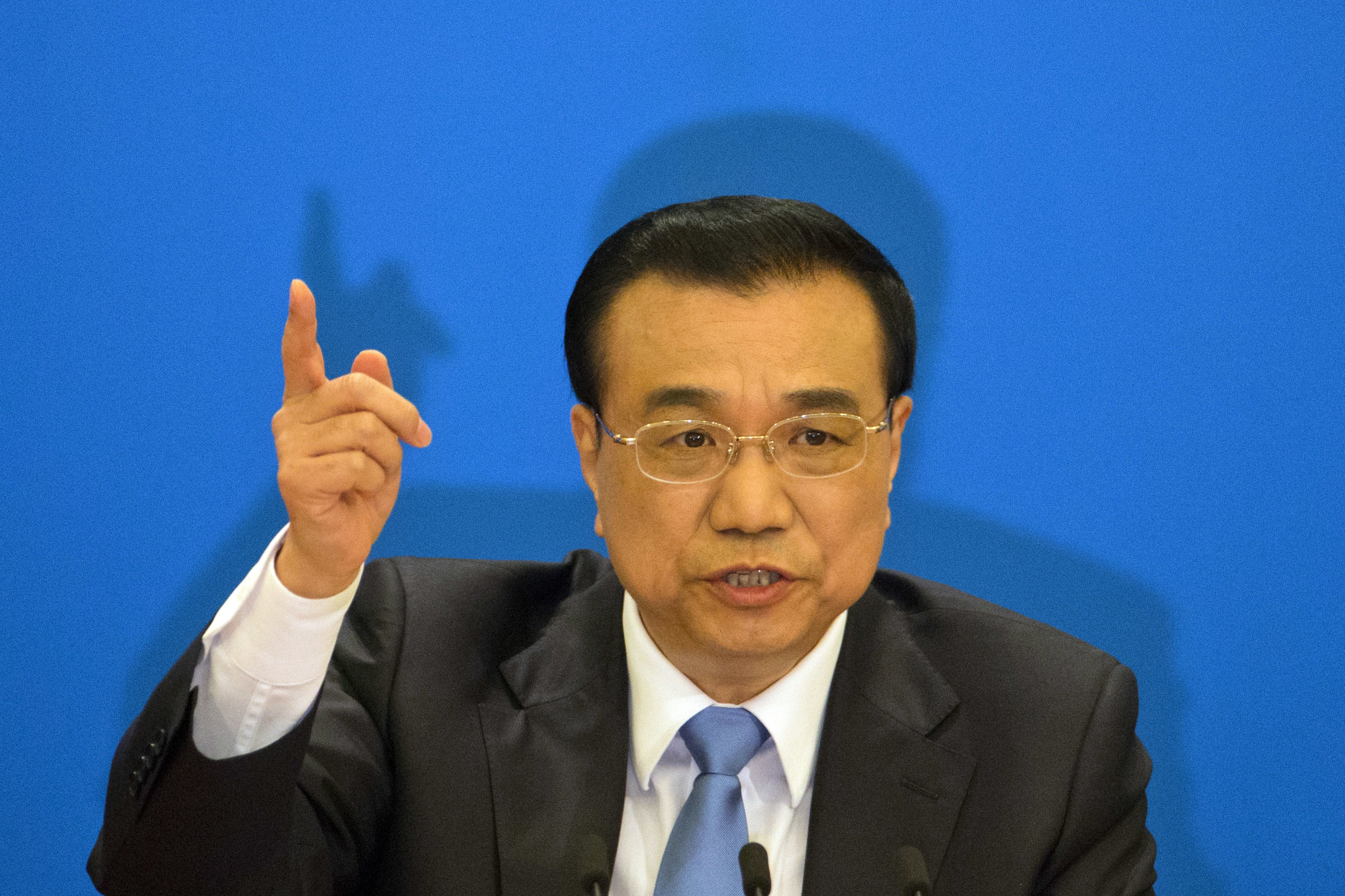 China S Premier Li Keqiang Has Called For A Return To Talks On North Korean Nukes