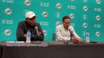 Chris Grier, Mike McDaniel discuss Dolphins second-round pick Patrick Paul