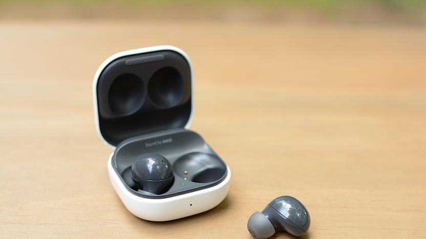 With the Galaxy Buds 2, Samsung adds active noise cancellation to its most affordable true wireless earbuds. This successor to the Galaxy Buds+ are smaller and more comfortable with premium features like wireless charging and adjustable ambient sound. However, ANC performance is only decent and there’s no deep iOS integration like previous models. Still, at this price, Samsung has created a compelling package despite the sacrifices. 