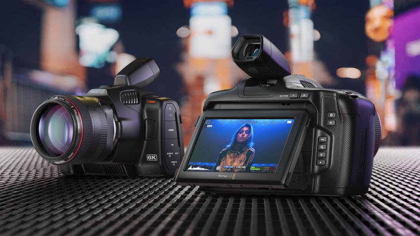 Blackmagic Design's $2,495 BMPCC 6K Pro camera has a super-bright HDR display