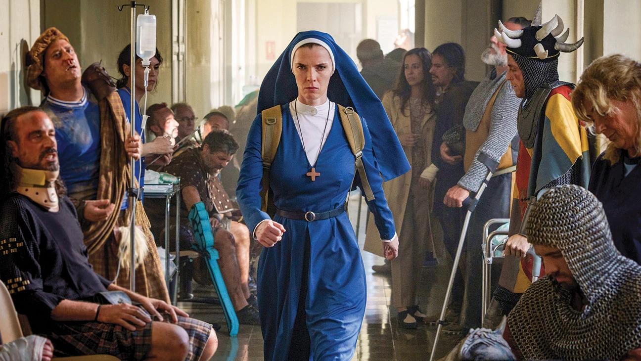 Mrs. Davis' review: Damon Lindelof's nun vs. AI show is a campy