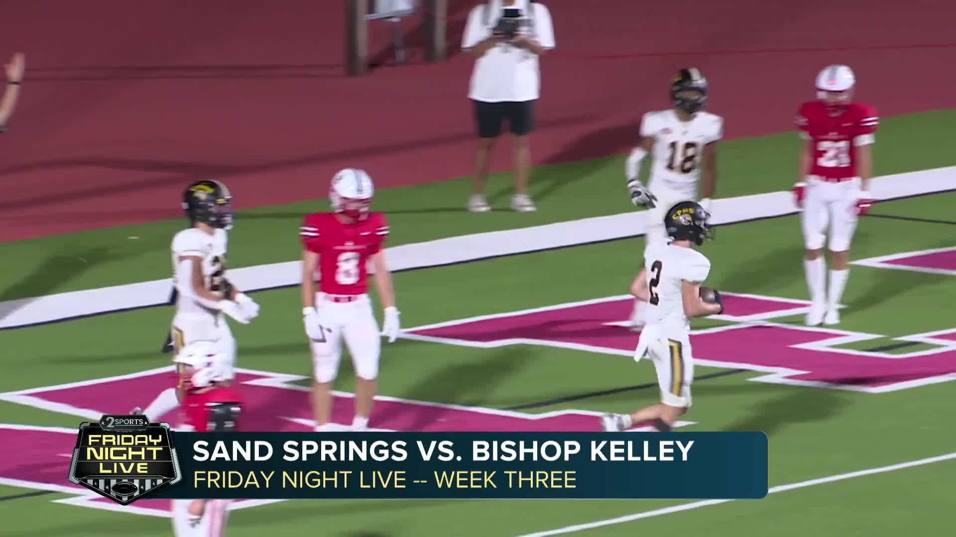 Sand Springs vs. Bishop Kelley Highlights