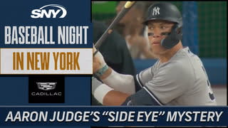 Blue Jays' broadcast questions Aaron Judge's side-eye to dugout