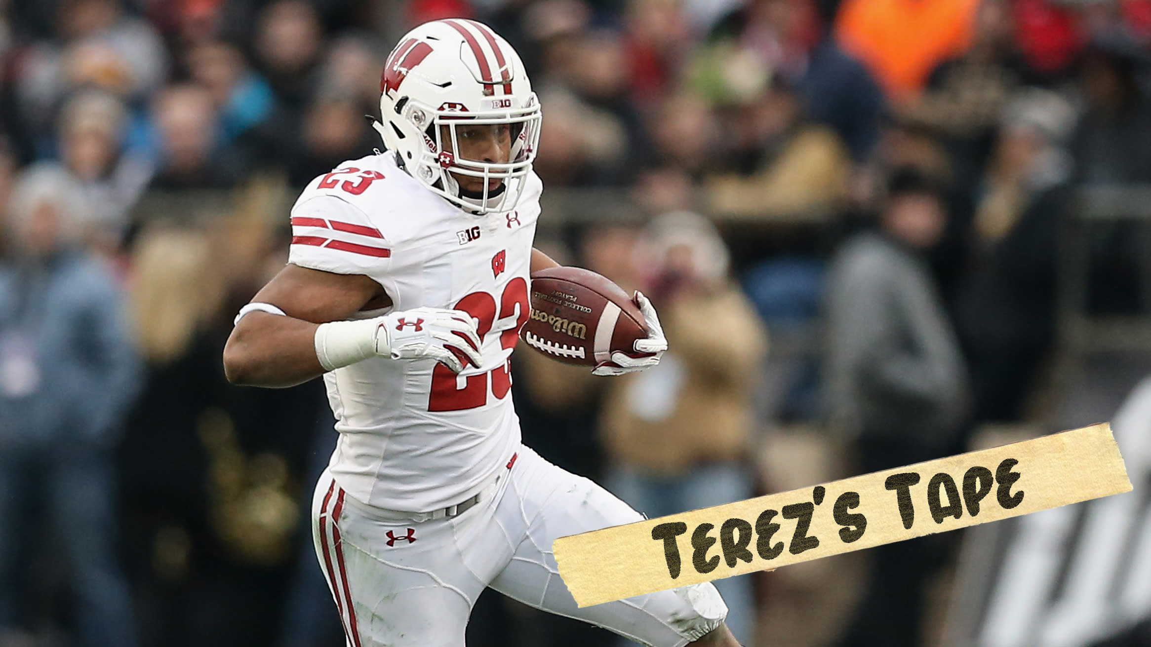 Wisconsin Running Back Jonathan Taylor Scores Toppers Pizza