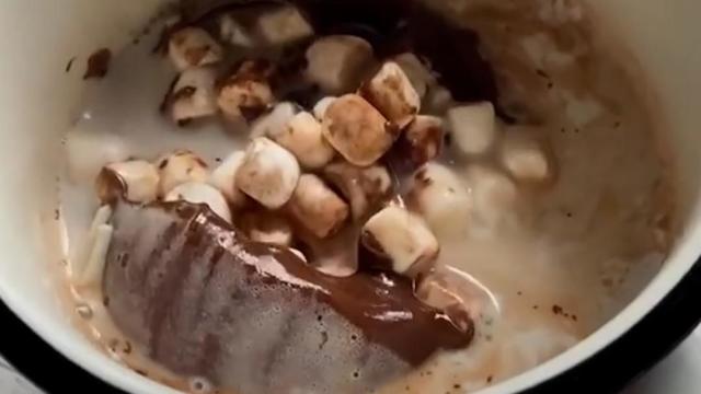 This hot chocolate bomb looks delicious