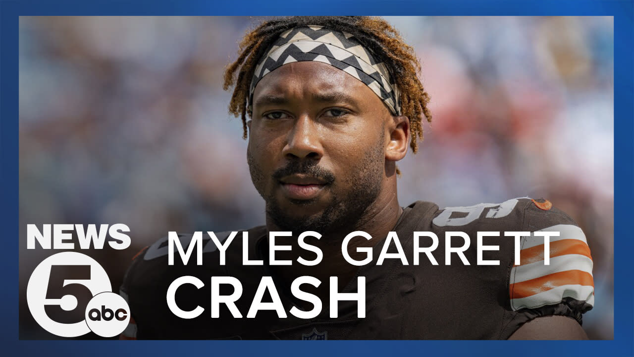 Cleveland Browns DE Myles Garrett Out Of Hospital After Crash