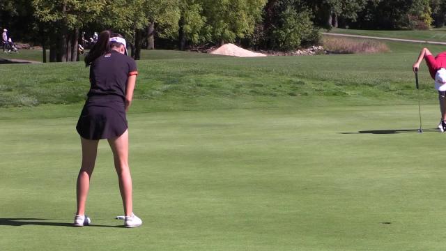 Hear from Brighton after winning regional girls golf championship