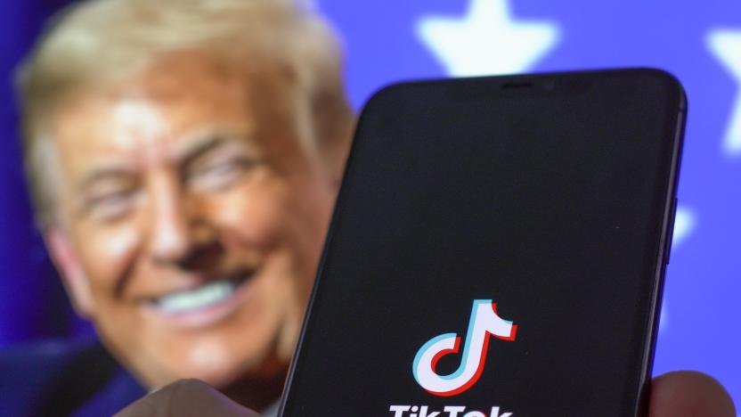 The TikTok application is seen on an iPhone 11 Pro max in this photo illustration in Warsaw, Poland on September 30, 2020. The TikTok app will be banned from US app stores from Sunday unless president Donald Trump approves a last-minute deal between US tech firm Oracle and TikTok owner ByteDance. US authorities say the Chinese video sharing app threaten national security and could pass on user data to China. (Photo Illustration by Jaap Arriens/NurPhoto via Getty Images)