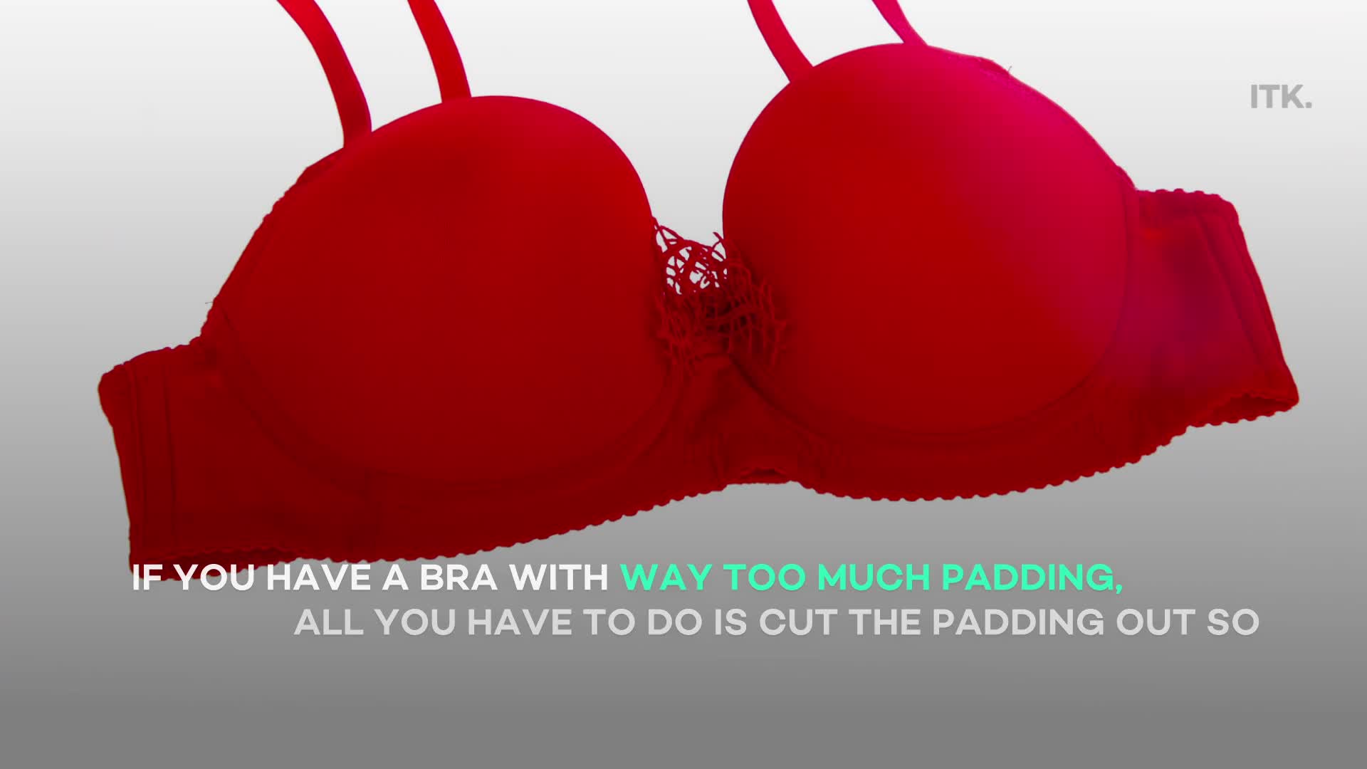 Why are so many bras overly padded?