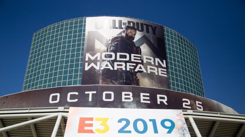 LOS ANGELES, CA - JUNE 12: Welcome signage from main entrance of Annual E3 Event Showcases Video Game Industry's Latest Products on June 12, 2019 in Los Angeles, California. (Photo by Martin Garcia/ESPAT Media/Getty Images)