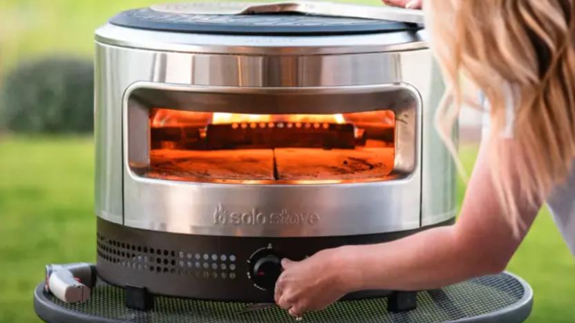 A pizza oven. 