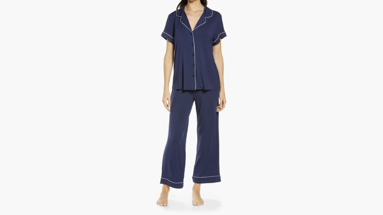 Nordstrom Moonlight Eco Crop Pajamas