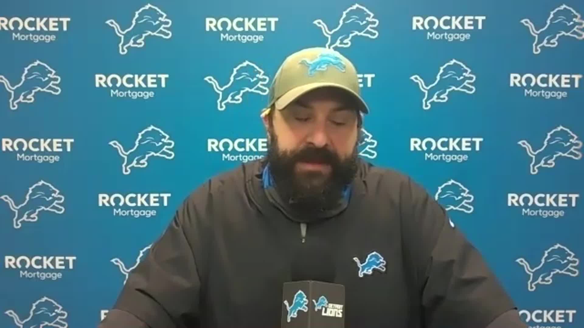 Lions' Matt Patricia a finalist for NFL's Salute to Service award