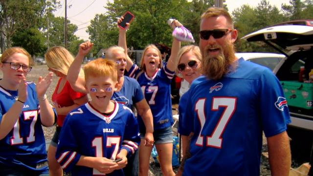 Buffalo Bills fans filled with excitement for the 'Return of the Blue and  Red