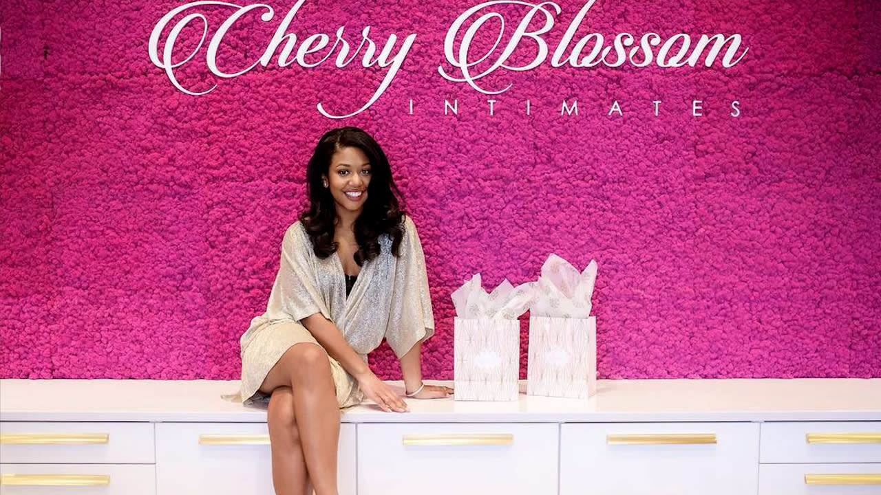 Jasmine Jones, CEO of Cherry Blossom Intimates caters to breast cancer  survivors with customizable prosthetics, post-surgical bras