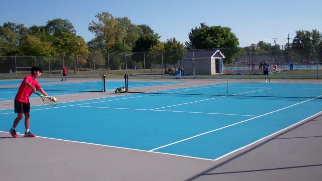 Video: Bedford at Gibraltar Carlson boys tennis