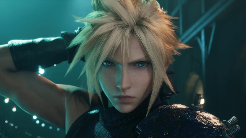 Cloud Strife in 'Final Fantasy VII Remake Intergrade'