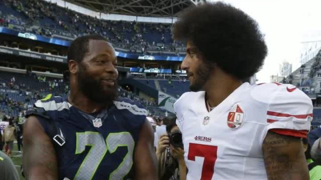 Michael Bennett says Seattle is 'perfect place' for Colin Kaepernick