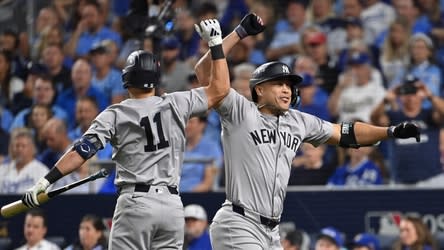 Giancarlo Stanton's postseason worth to Yankees shows with potential signature moment in ALDS Game 3 win at Royals