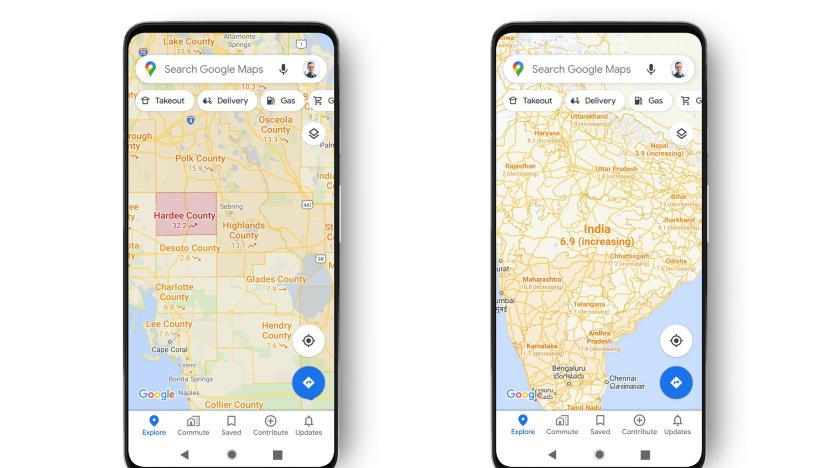 smartphones with google maps