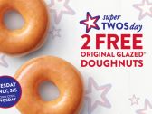 KRISPY KREME® Celebrates ‘Doughmocracy’ with Two Free Original Glazed® Doughnuts for All Guests on Super TWOsday, March 5