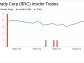 Director Elizabeth Bruno Sells 5,000 Shares of Brady Corp (BRC)