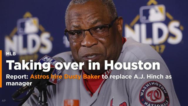 Astros reportedly hire Dusty Baker to replace A.J. Hinch as manager