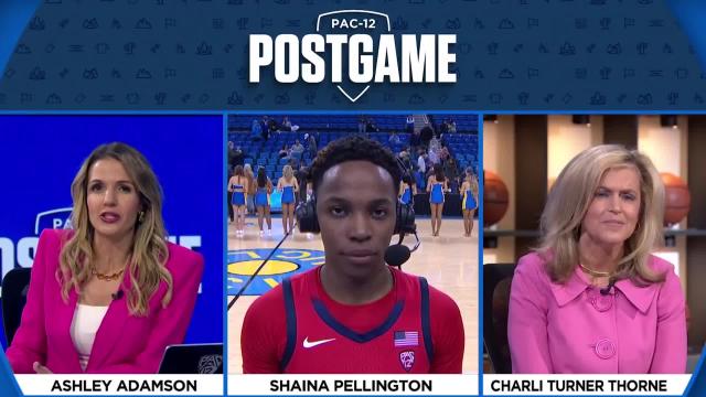 ‘We got this’: Shaina Pellington on the confidence she had in No. 22 Arizona’s victory down-the-stretch vs. No. 14 UCLA