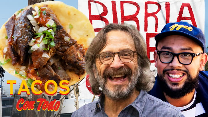 Marc Maron Eats Amazing Birria Tacos at a Laundromat | Tacos Con Todo