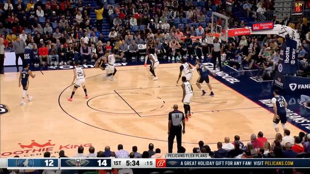 Dyson Daniels with an assist vs the Minnesota Timberwolves