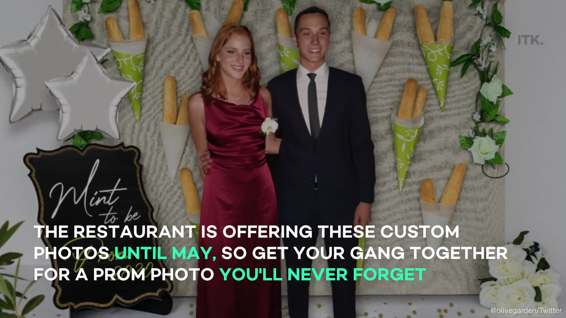 Olive Garden Creates Hilarious Prom Photos